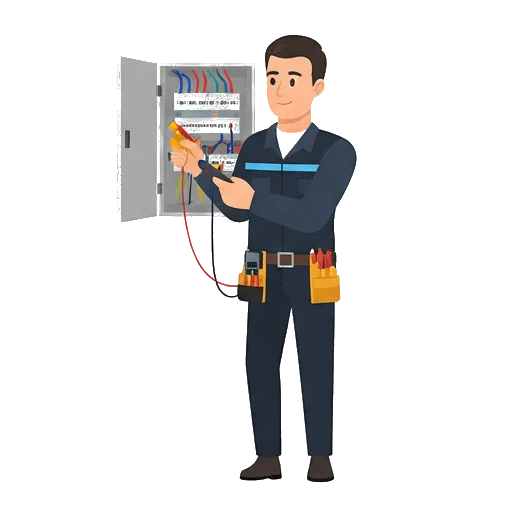Illustration étape 2 : diagnostic électrique sur place